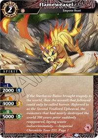 Flameweasel | False Gods | Common | Normal | #BSS02-014