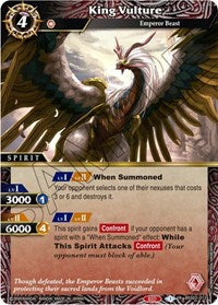 King Vulture | False Gods | Rare | Holofoil | #BSS02-012