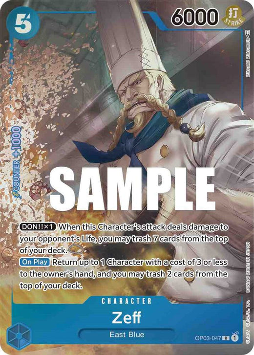 Zeff (Alternate Art) OP03-047 R Foil