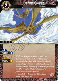 Pteronosaber | False Gods | Common | Normal | #BSS02-019