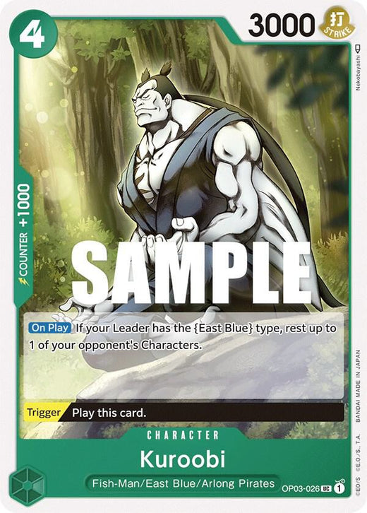 Kuroobi OP03-026 UC