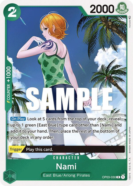 Nami (030) OP03-030 R Foil