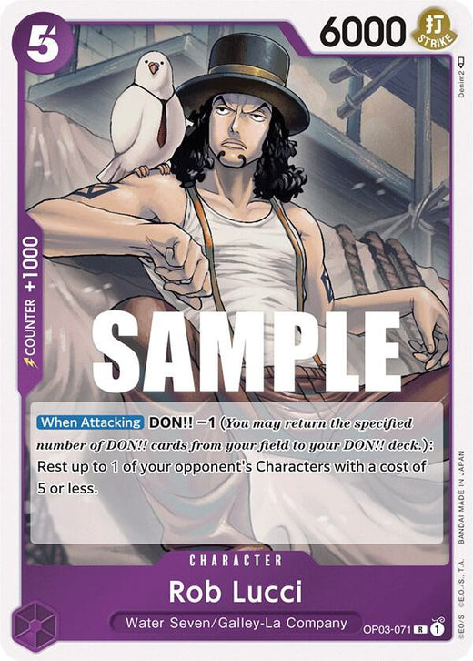 Rob Lucci (071) OP03-071 R Foil