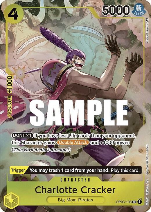Charlotte Cracker (Alternate Art) OP03-108 SR Foil