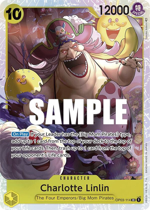 Charlotte Linlin (114) OP03-114 SR Foil