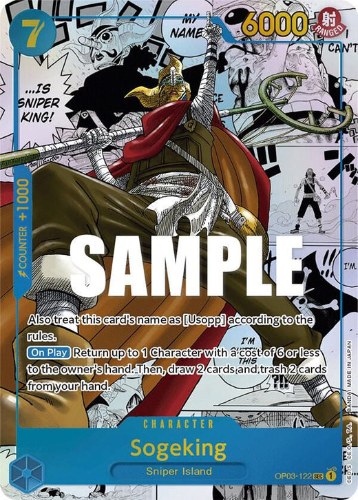 Sogeking (Alternate Art) (Manga) OP03-122 SEC Foil
