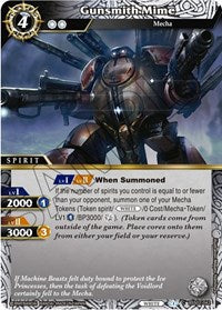 Gunsmith Mime | False Gods | Common | Normal | #BSS02-042