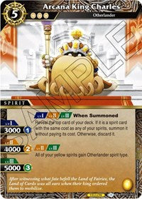 Arcana King Charles | False Gods | Rare | Normal | #BSS02-062