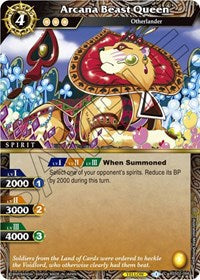Arcana Beast Queen | False Gods | Common | Holofoil | #BSS02-066
