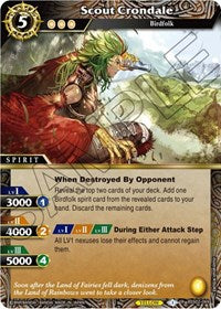 Scout Crondale | False Gods | Rare | Normal | #BSS02-069
