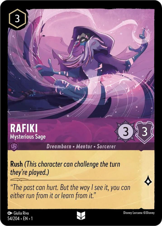 Rafiki - Mysterious Sage 54/204 Uncommon
