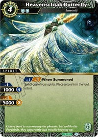 Heavenscloak Butterfly | False Gods | Uncommon | Holofoil | #BSS02-090