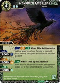Onyxbird Yatagloss | False Gods | Rare | Normal | #BSS02-078