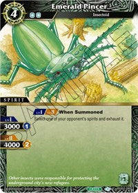Emerald Pincer | False Gods | Common | Normal | #BSS02-089
