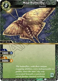 Map Butterfly | False Gods | Common | Holofoil | #BSS02-091