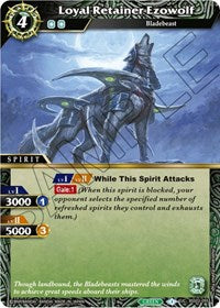 Loyal Retainer Ezowolf | False Gods | Uncommon | Holofoil | #BSS02-095