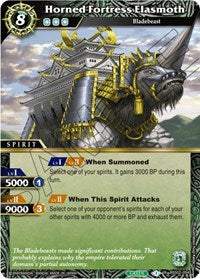 Horned Fortress Elasmoth | False Gods | Rare | Normal | #BSS02-094