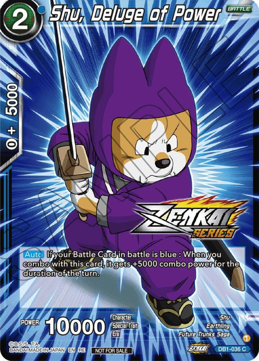 Shu, Deluge of Power (Event Pack 12) DB1-036 Promo Foil