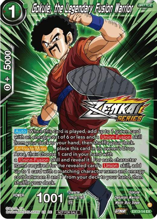 Gokule, the Legendary Fusion Warrior (Event Pack 12) EX13-14 Promo Foil
