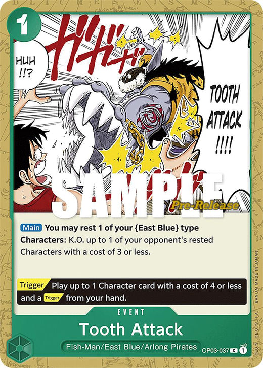 Tooth Attack OP03-037 C