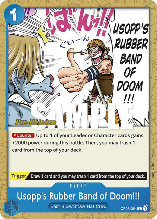 Usopp's Rubber Band of Doom!!! OP03-054 C