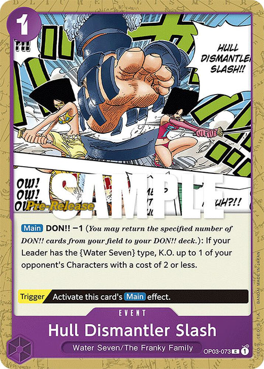 Hull Dismantler Slash OP03-073 C
