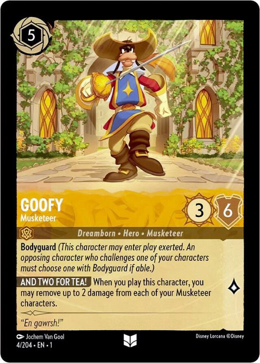 Goofy - Musketeer 4/204 Uncommon
