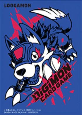 Digimon Card Game Official Sleeves - Digimon Loogamon Card Sleeves 2023 (60-Pack)