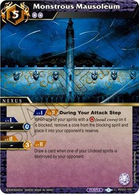 Monstrous Mausoleum | False Gods | Common | Holofoil | #BSS02-105