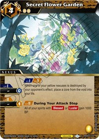 Secret Flower Garden | False Gods | Common | Holofoil | #BSS02-110