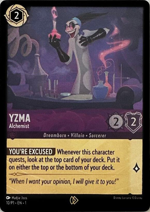 Yzma - Alchemist 10 Promo Cold Foil
