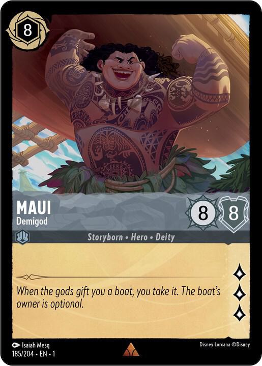 Maui - Demigod 185/204 Rare