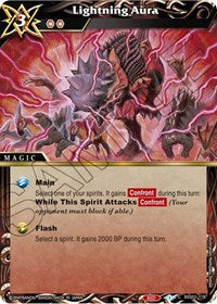 Lightning Aura | False Gods | Common | Holofoil | #BSS02-118