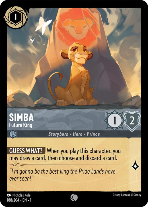 Simba - Future King 188/204 Common