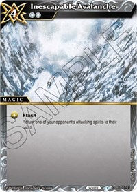 Inescapable Avalanche | False Gods | Common | Holofoil | #BSS02-127