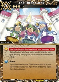 The Three Cards | False Gods | Rare | Holofoil | #BSS02-128