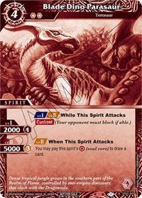 Blade Dino Parasaur (Event Pack Vol. 2) | Launch & Event Promos | Promo | Holofoil | #ST01-007