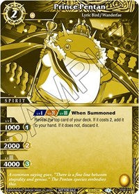 Prince Pentan (Event Pack Vol. 2) | Launch & Event Promos | Promo | Holofoil | #ST04-010