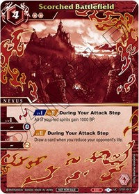 Scorched Battlefield (Finalist Card Set Vol. 2) | Launch & Event Promos | Promo | Holofoil | #ST01-012