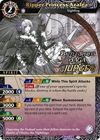 Ripper Princess Azalea (Judge Pack Vol. 2) | Battle Spirits Saga Promo Cards | Promo | Holofoil | #BSS02-035