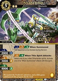 Arcana Joker (Judge Pack Vol. 2) | Battle Spirits Saga Promo Cards | Promo | Holofoil | #BSS02-065