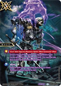 Reanimate (SPR) | False Gods | Special Rare | Holofoil | #BSS02-120