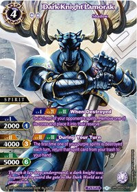 Dark Knight Lamorak (SPR) | False Gods | Special Rare | Holofoil | #BSS02-028