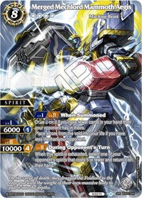 Merged Mechlord Mammoth Aegis (SPR) | False Gods | Special Rare | Holofoil | #BSS02-044