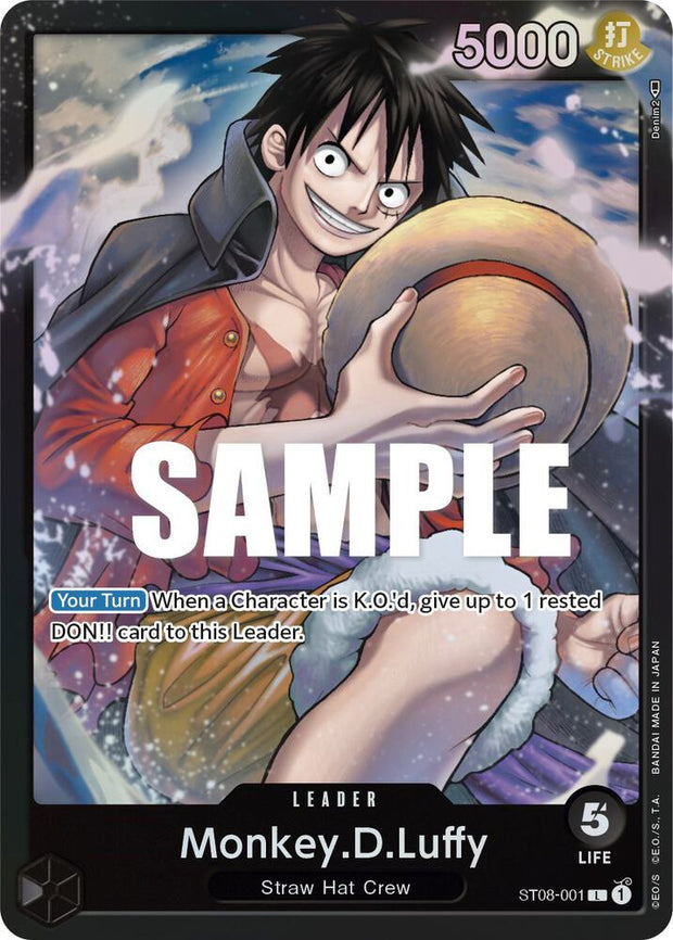 One Piece Card Game: Mazo de Inicio 8: Monkey.D.Luffy Individuales