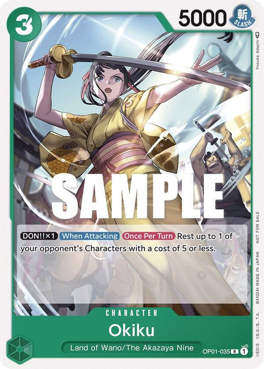Okiku (Tournament Pack Vol. 4) OP01-035 R