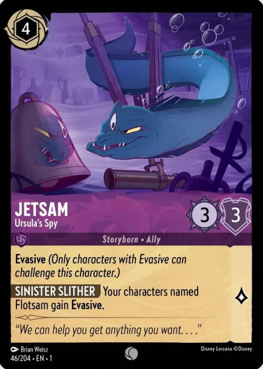Jetsam - Ursula's Spy 46/204 Common