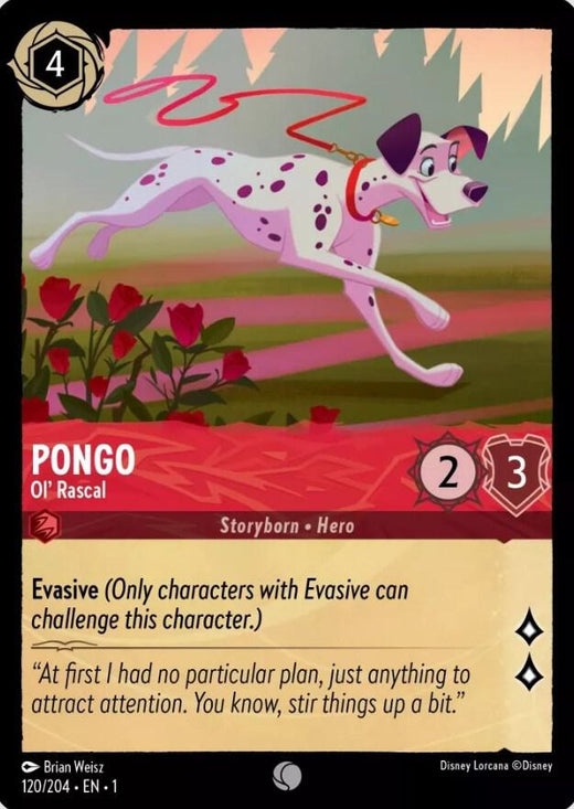 Pongo - Ol' Rascal 120/204 Common