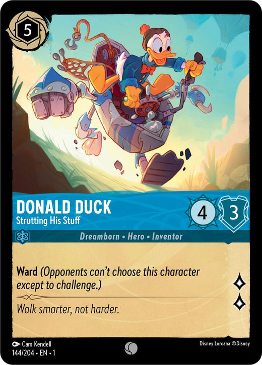 Donald Duck - Strutting His Stuff 144/204 Common