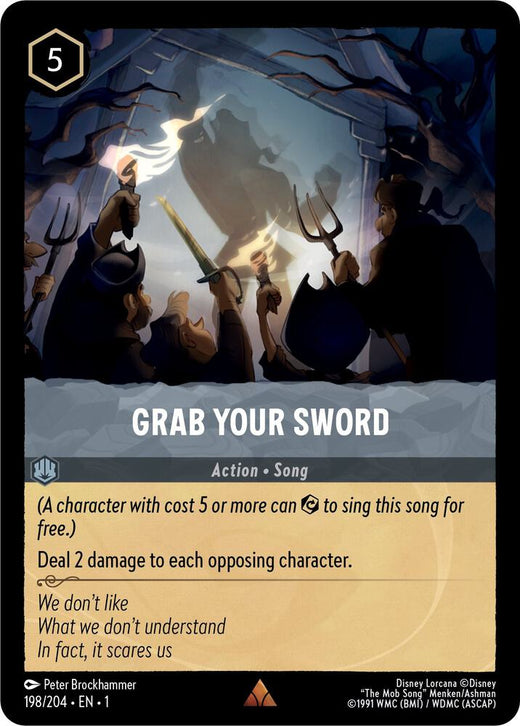 Grab Your Sword 198/204 Rare